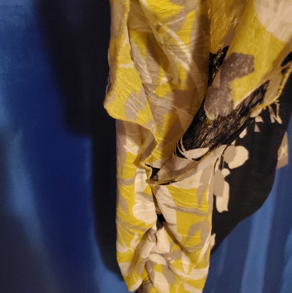 XL Yellow/Black JM Collection top - Picture 4 of 4